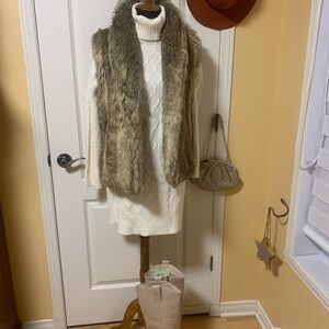 NWOT Creamy turtleneck Sweater Dress